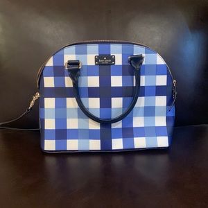 Kate Spade plaid purse